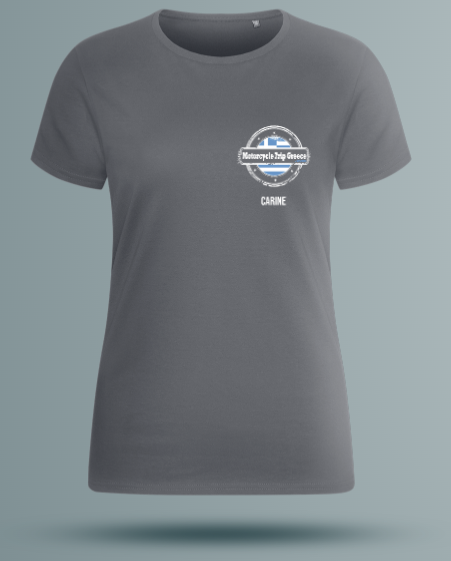 T-shirt ajusté Femme Gris souris