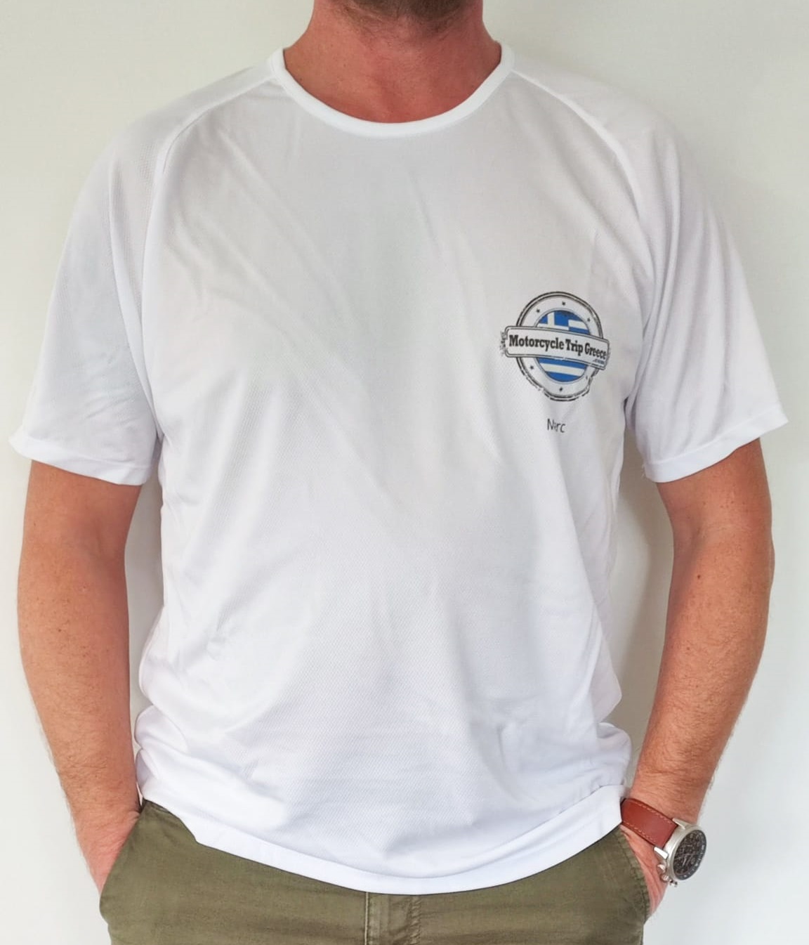 T-shirt Sport Homme Blanc